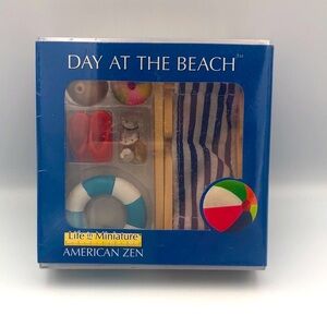 American Zen Day at the Beach Miniature Set